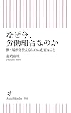 なぜ今、労働組合なのか　働く場所を整えるために必要なこと (朝日新書)