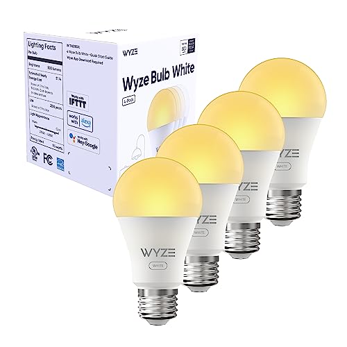 Wyze Bulb White, 800 Lumen,...