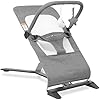 Baby Delight Alpine Deluxe Portable Bouncer | Infant | 0 – 6 months | Charcoal Tweed