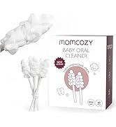 Momcozy Baby Tongue Cleaner Gauze, Baby Toothbrush Disposable Oral Cleaner, Toddler Toothbrush fo...