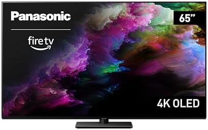 Panasonic Z85 Series (2024 Model) 65-inch OLED 4K Ultra HD Smart Fire TV, Dolby Vision IQ, HDR10+ Adaptive, 120Hz Refresh Rate - 65Z85AP