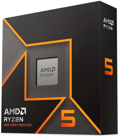 AMD Ryzen™ 5 9600X 6-Core, 12-Thread Unlocked Desktop Processor