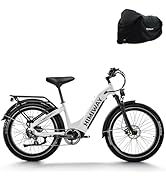 Himiway Zebra/D5 Offroad Ebike 48V 20Ah E-Mountainbike bis zu 128KM Fette Reifen 26"×4" mit Drehm...