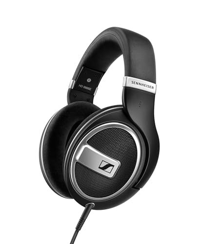 【Amazon.co.jp限定】ゼンハイザー Sennheiser ヘッドホン 有線 HD 599 SE オープン型 開放型 ブラック 【国内正規品】