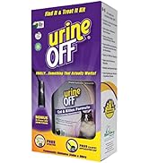 urineOFF Find it Treat it Kit for Cats, Stain and Odor Remover with LED Hi-Power Urine Finder