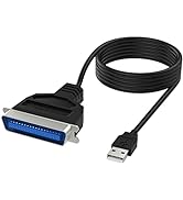 SABRENT USB to Parallel IEEE 1284 Printer Cable Adapter (CB-CN36)