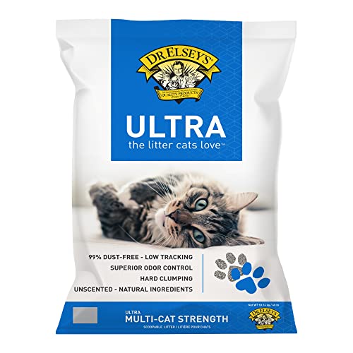 Precious Cat Ultra Hard Clumping All Natural Hypo Allergenic Cat Litter 40lbs