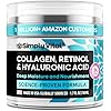 SimplyVital Collagen, Retinol & Hyaluronic Acid Cream - Anti-Aging Face Moisturizer for Face, Neck & Décolleté - Made in USA, Daily Moisturizer Face Cream - 1.7 fl.oz.