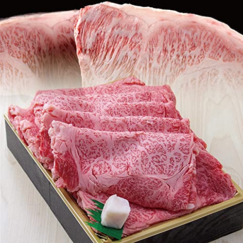 前沢牛 特選 すき焼き しゃぶしゃぶ 600g 【 国産 黒毛和牛 肉 牛肉 ギフト 贈り物 化粧箱 】 前沢牛舎 伏見屋