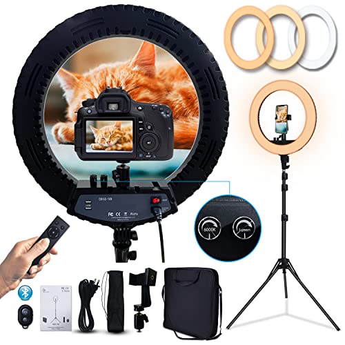 Neewer 18-Inch Ring Light,...