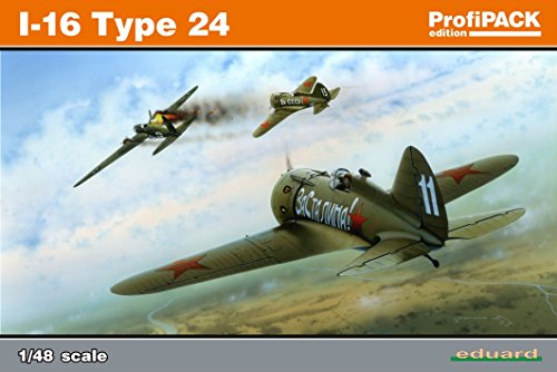 エデュアルド 1/48 ポリカルポフ I-16 Typ 24 プロフィパック プラモデル