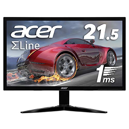 Acer ゲーミングモニター SigmaLine 21.5インチ KG221QAbmix 1ms(GTG) 75Hz TN FPS向き フルHD FreeSync HDMI スピーカー内蔵 ブルーライト軽減