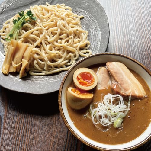 つけ麺 パーフェクトラーメン【S】特濃つけ麺 魚介豚骨 2食セット 麺とスープ つけ汁多め 麺たっぷり200ｇ オーション 二郎系 インスパイア 極太麺 付け麺 自宅用 お取り寄せ 豚骨背脂スープ どろスープ 魚粉 会津ブランド館