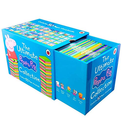 「ペッパピッグ(Peppa pig)」50冊 ミニ絵本コンプリートセット　the ultimate peppa pig collection 50 books set