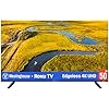 Westinghouse Edgeless Roku TV - 50 Inch Smart TV, 4K LED UHD TV w/HDR 10, Wi-Fi & Mobile App Connectivity, Flat Screen TV Compatible w/Apple Home Kit, Alexa, & Google Assistant