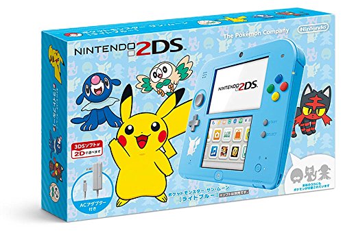 ニンテンドー2DS ポケットモンスター サン・ムーン【ライトブルー】