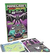 ThinkFun (シンクファン)論理的な思考力を育むゲーム「マインクラフト・マグネティック・トラベル・パズル」【正規輸入品】31521 日本語説明書付 8歳~ パープル