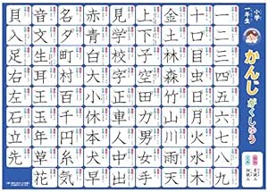 【おふろでがくしゅう】おふろポスター小学校１年生漢字