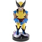 Exquisite Gaming: Marvel Wolverine - Original Mobile Phone & Gaming Controller Holder, Device Stand, Cable Guys, Licensed Figure
