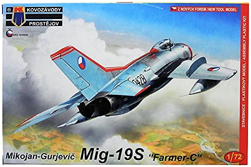 KPモデル 1/72 チェコスロバキア空軍 MiG-19S ファーマーC プラモデル KPM0158