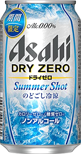 アサヒドライゼロサマーショット缶 [ ノンアルコール 350ml×24本 ]