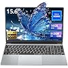 Gaming Laptop, 15.6 Inch Laptops, Laptop Computer 16GB RAM 512GB SSD N5095 Notebook Computer, 180 Angle Opening Fingerprint Unlock Backlit Keyboard, 1920X1080 FHD IPS MINI-HDMI For Students Business