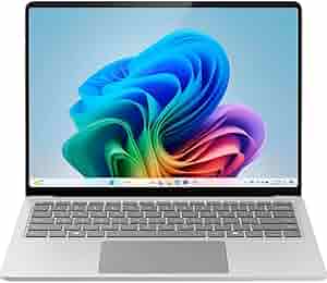 Microsoft Surface Laptop (2024), 13.8&#34; Touchscreen Display, 16GB RAM, 512GB SSD Storage | Windows 11 Copilot+ PC, Snapdragon X Plus (10 core), Platinum