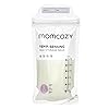 Momcozy Breastmilk Storing Bags, Temp-Sensing Discoloration Milk Storing Bags for Breastfeeding, Disposable Milk Storage Bag with 6 Ounce Self Standing, No-Leak Milk Freezer Storage Pouches, 200pcs