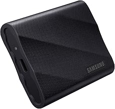 Samsung T9 Portable SSD 2TB, Up to 2,000MB/s, USB 3.2 Gen 2x2 External Solid State Drive, Up to 3 m drop resistant, for Cr...