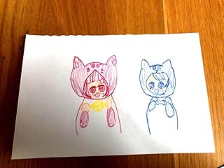 7歳が描いたチロピノの絵