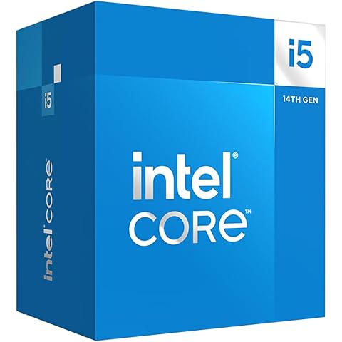 Intel Core i5-14400 Desktop Processor 10 cores (6 P-cores + 4 E-cores) up to 4.7 GHz