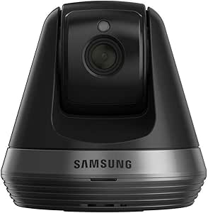 SAMSUNG SNH-V6410PN Pan/Tilt 1080P Wi-Fi Camera, Black