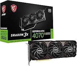 MSI GeForce RTX 4070 Ti Super 16G Shadow 3X OC