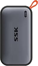 SSK 2TB Portable External NVME SSD,up to 1050MB/s Extreme Transmission Speed USBC 3.2 Gen2 Solid State Drive for Type-c Sm...