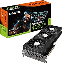 GIGABYTE GV-N406TGAMING OC-8GD GeForce RTX 4060 Ti Gaming OC 8G Graphics Card, 3X WINDFORCE Fans, 8GB 128-bit GDDR6, Video...