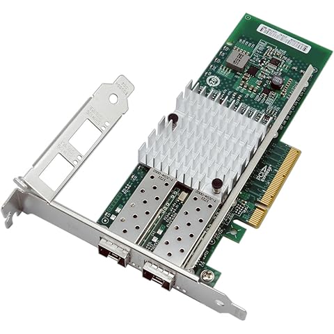 With Intel 82599 Chipset X520-DA2 E10G41BTDA 10G PCI-E X8 Ethernet Server Adapter N...