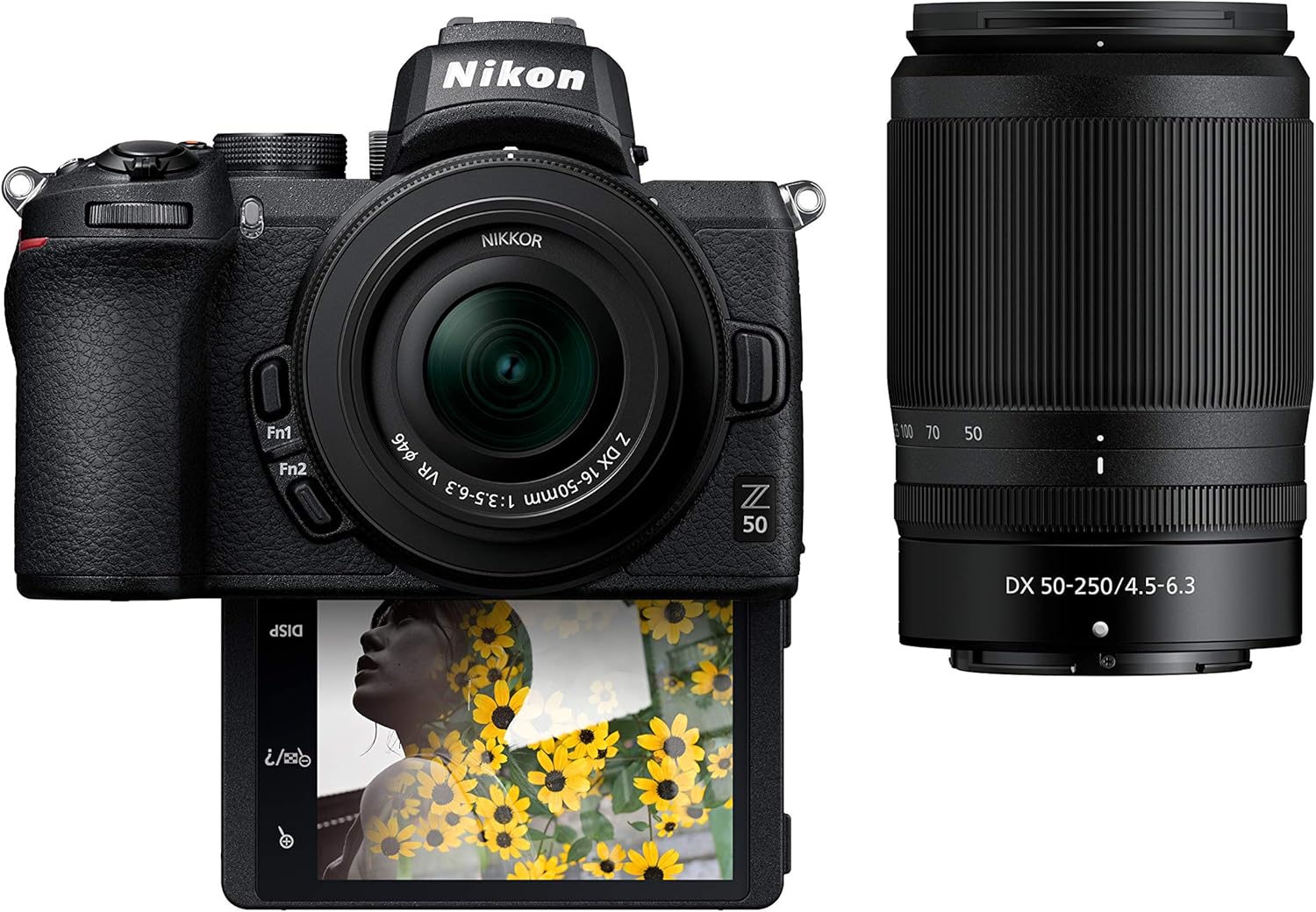 Nikon Z50 w/ 16-50mm & 50-250mm