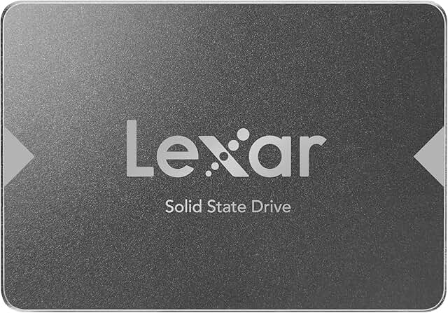 Lexar NS100 2.5” SATA III 6Gb/s Internal 256GB SSD, Solid State Drive, Up To 520MB/s Read, for Laptop, Desktop Computer/PC...