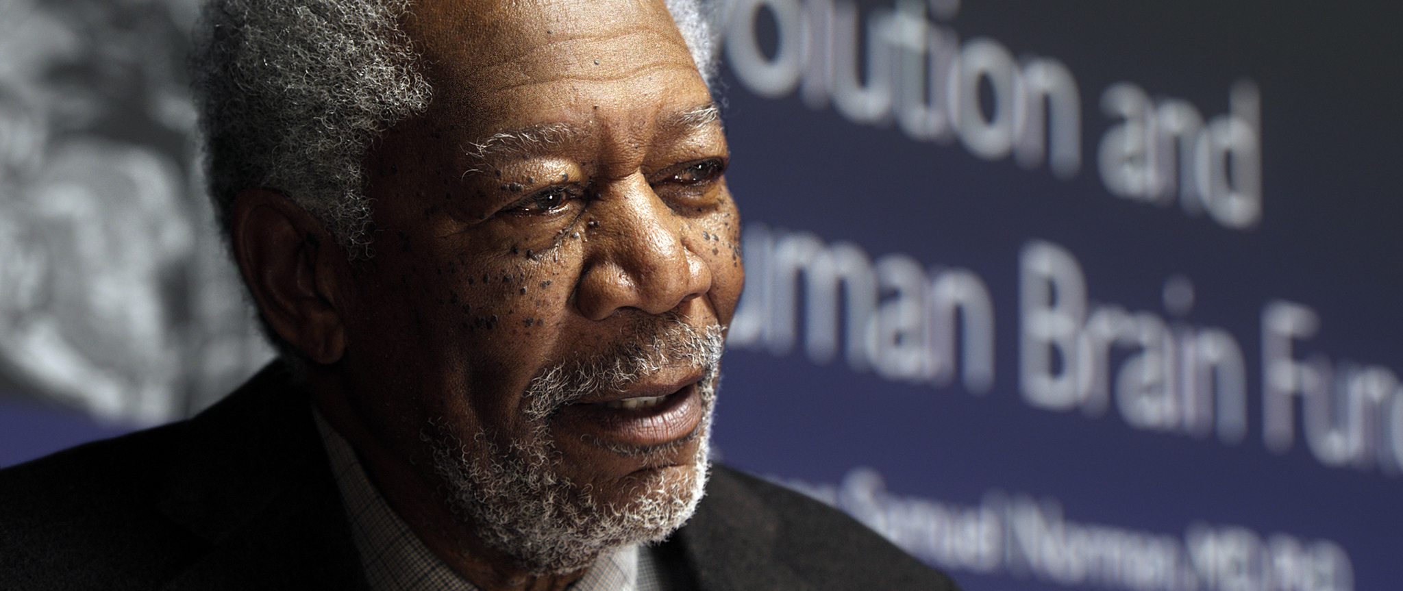 Morgan Freeman in Lucy (2014)