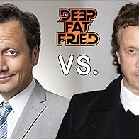 Primary photo for ROB SCHNEIDER vs. PAULY SHORE = DEEP FAT FRIED