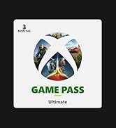 Xbox Game Pass Ultimate – 3 Month Membership – Xbox Series X|S, Xbox One, Windows [Digital Code]