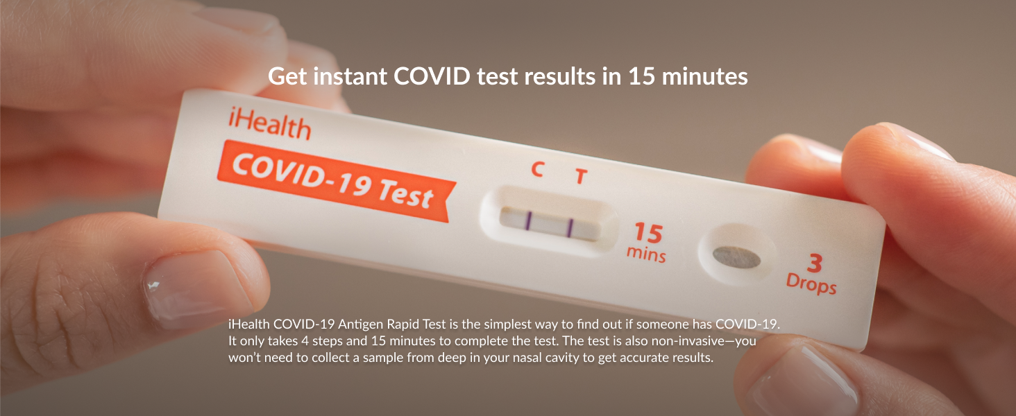 Get instant COVID test results in 15 minutes