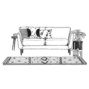 sofa illustrations 