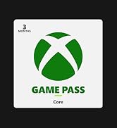 Xbox Game Pass Core – 3 Month Membership [Digital Code]