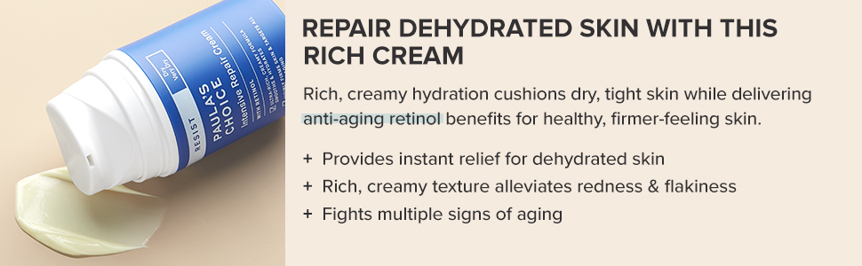 Anti-aging moisturizing retinol cream that smooths skin and provides hydration for a healthy glow.