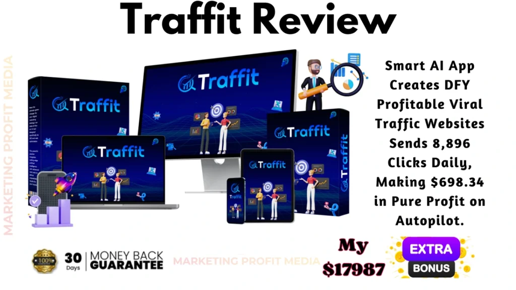 Traffit Review - Builds DFY Profitable Viral Traffic Websites In 2 Minutes