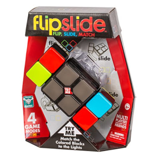 Flipslide Game, Electronic Handheld Game | Flip, Slide, and Match the Colors to Beat the Clock - 4 Game Modes - Multiplayer Fun