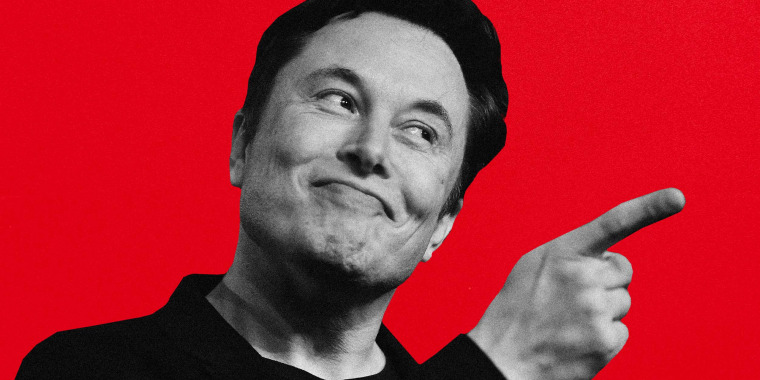 Image: Elon Musk pointing.