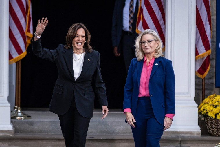 Image: Kamala Harris Campaigns For President In Ripon, Wisconsin