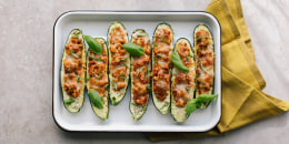 Stuffed Zucchini Boats